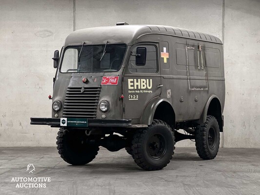 Renault Goélette 1.400kg FOOD TRUCK Oldtimer MILITARY MEDIC TRUCK L4-Motor 1954