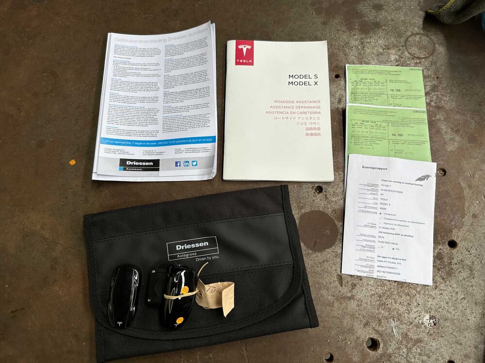 Tesla Model S 75D Base 333pk 2018 (Origineel-NL), TV-030-T