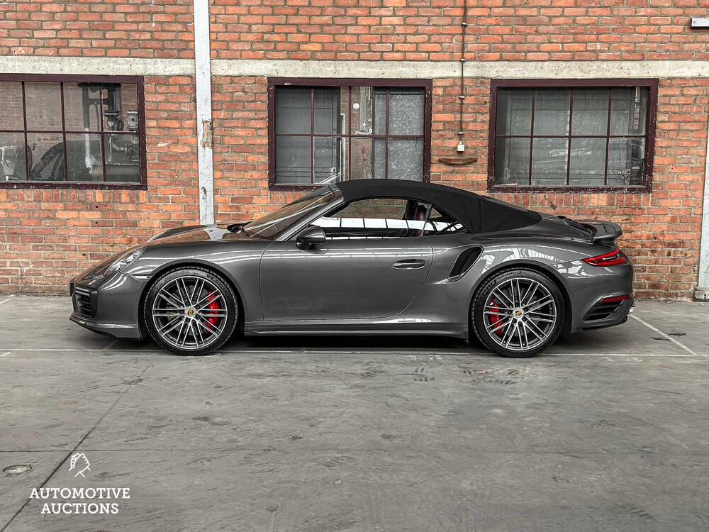 Porsche 911 Turbo 991 Cabriolet 3.8 Facelift 540pk 2017 (Origineel-NL) Sport-Chrono, NL-708-Z