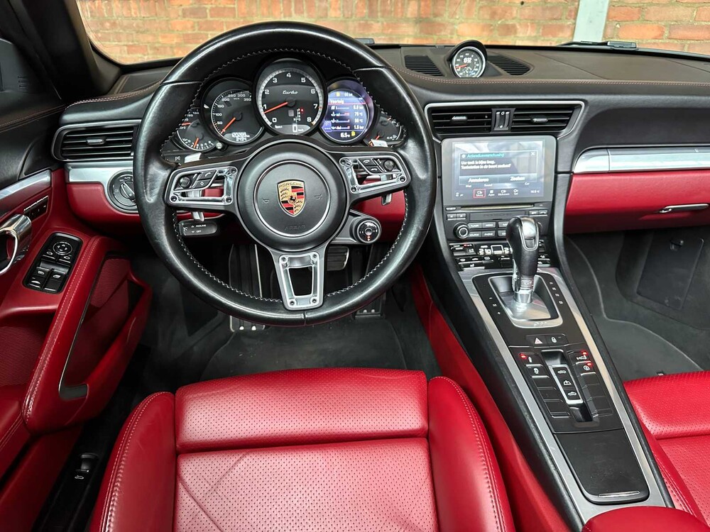 Porsche 911 Turbo 991 Cabriolet 3.8 Facelift 540pk 2017 (Origineel-NL) Sport-Chrono, NL-708-Z