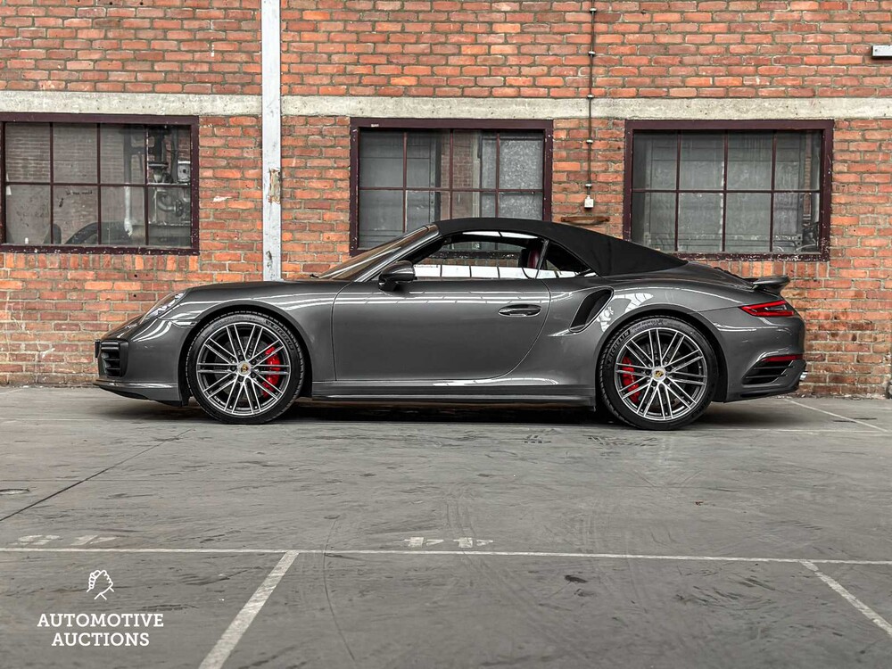 Porsche 911 Turbo 991 Cabriolet 3.8 Facelift 540pk 2017 (Origineel-NL) Sport-Chrono, NL-708-Z
