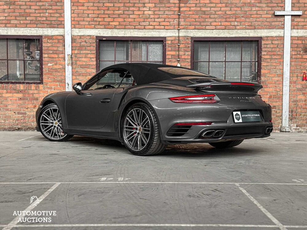 Porsche 911 Turbo 991 Cabriolet 3.8 Facelift 540pk 2017 (Origineel-NL) Sport-Chrono, NL-708-Z