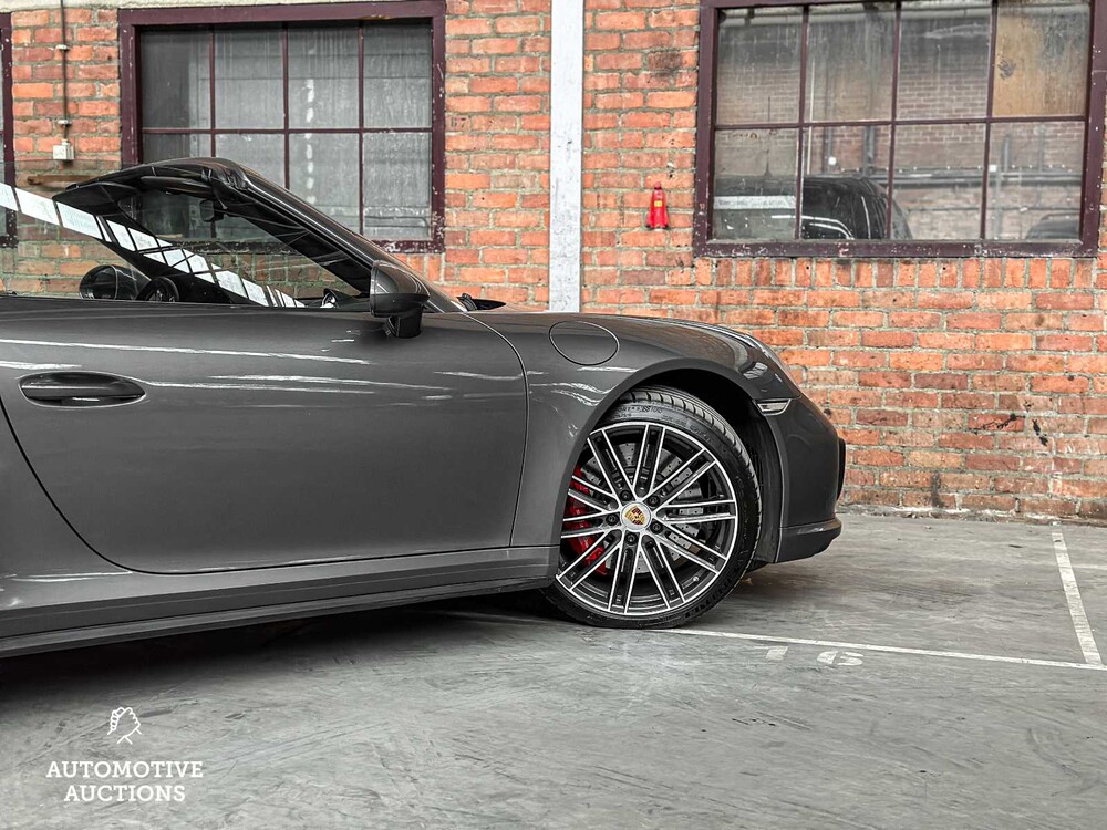 Porsche 911 Turbo 991 Cabriolet 3.8 Facelift 540pk 2017 (Origineel-NL) Sport-Chrono, NL-708-Z