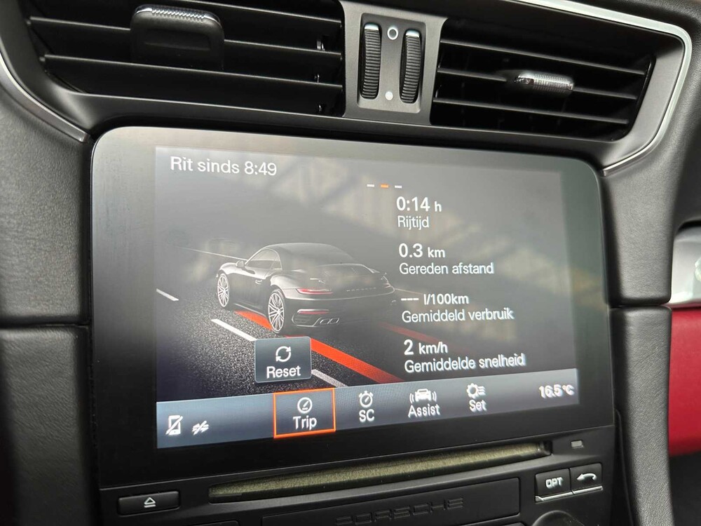 Porsche 911 Turbo 991 Cabriolet 3.8 Facelift 540pk 2017 (Origineel-NL) Sport-Chrono, NL-708-Z