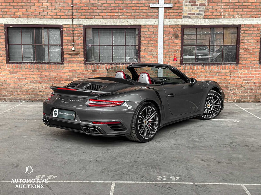 Porsche 911 Turbo 991 Cabriolet 3.8 Facelift 540pk 2017 (Origineel-NL) Sport-Chrono, NL-708-Z