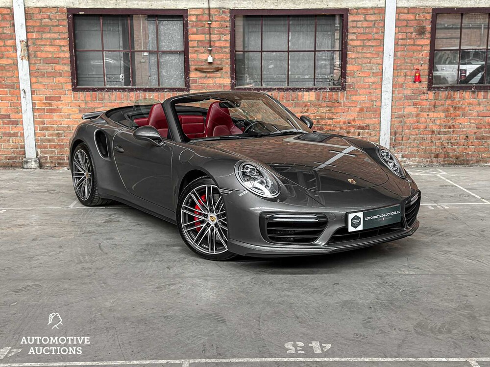 Porsche 911 Turbo 991 Cabriolet 3.8 Facelift 540pk 2017 (Origineel-NL) Sport-Chrono, NL-708-Z