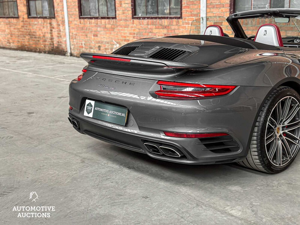 Porsche 911 Turbo 991 Cabriolet 3.8 Facelift 540pk 2017 (Origineel-NL) Sport-Chrono, NL-708-Z