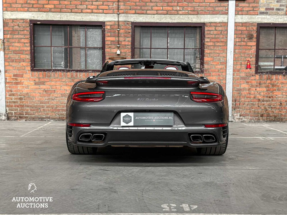 Porsche 911 Turbo 991 Cabriolet 3.8 Facelift 540pk 2017 (Origineel-NL) Sport-Chrono, NL-708-Z