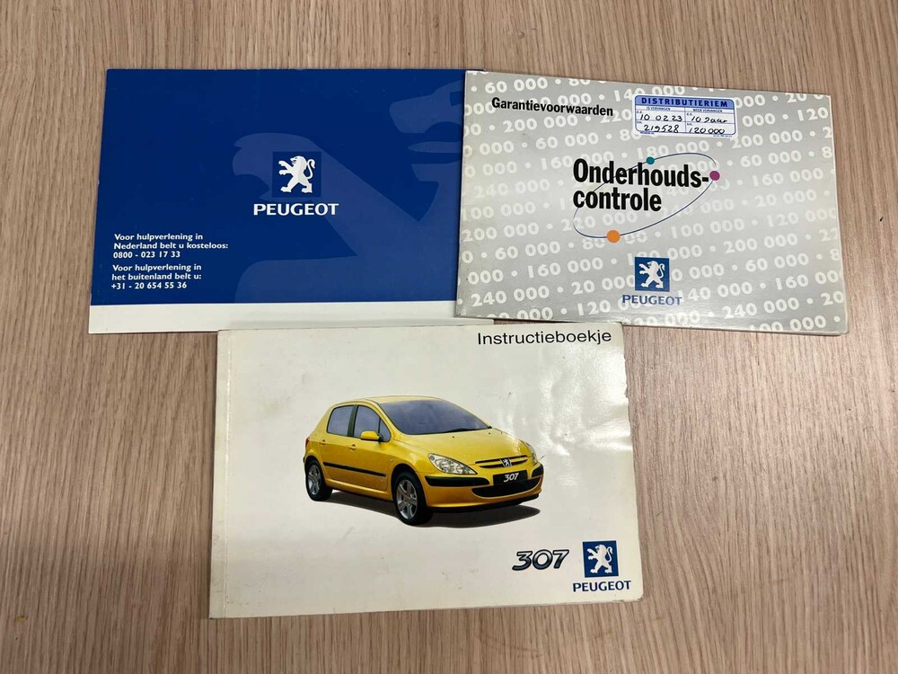 Peugeot 307 2.0-16V Gentry 136PS 2001 (Original-NL), 28-GV-SR