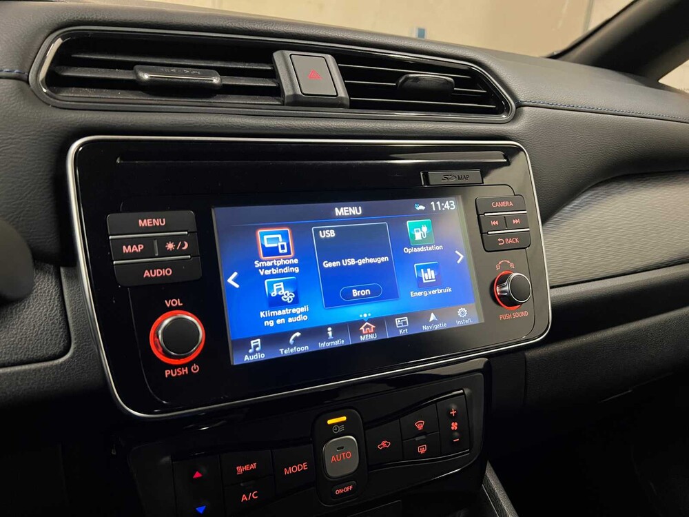 PHOTOS! CHASSIS! KM! CHECK! Nissan LEAF N-Connecta 40 kWh 150hp 2018 (original-NL + 1st owner), TZ-306-X