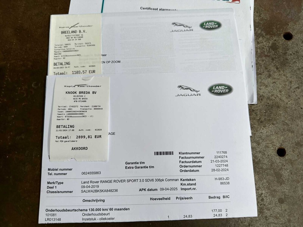 Land Rover Range Rover Sport 3.0 SDV6 -FACELIFT- HSE Dynamic 306pk 2019, H-983-JD