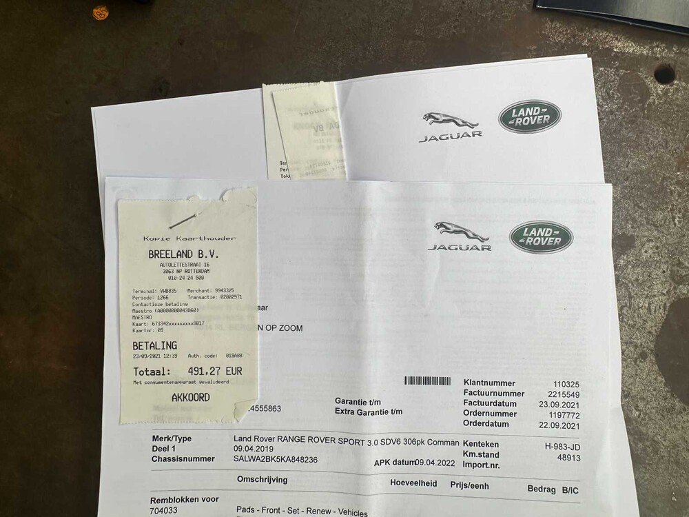 Land Rover Range Rover Sport 3.0 SDV6 -FACELIFT- HSE Dynamic 306pk 2019, H-983-JD