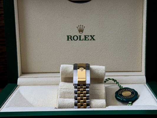 PHOTOS! B/M Rolex Datejust 41 DIAMOND Oyster 41mm Oystersteel yellow gold 126333 2023 WARRANTY 