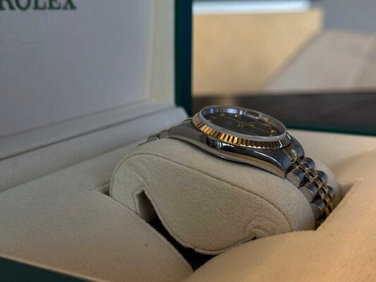 Rolex Datejust Green Vignette Diamond 36 Oyster Perpetual 