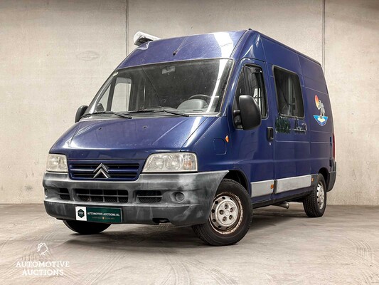 Citroen Jumper 33MH 2.2HDI Kampeerwagen 2002 (Origineel-NL), 9-XJK-25 Youngtimer