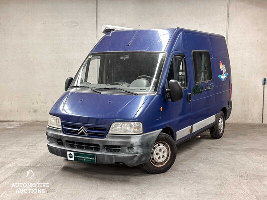 Citroen Jumper 33MH 2.2HDI Kampeerwagen 2002 (Origineel-NL), 9-XJK-25 Youngtimer