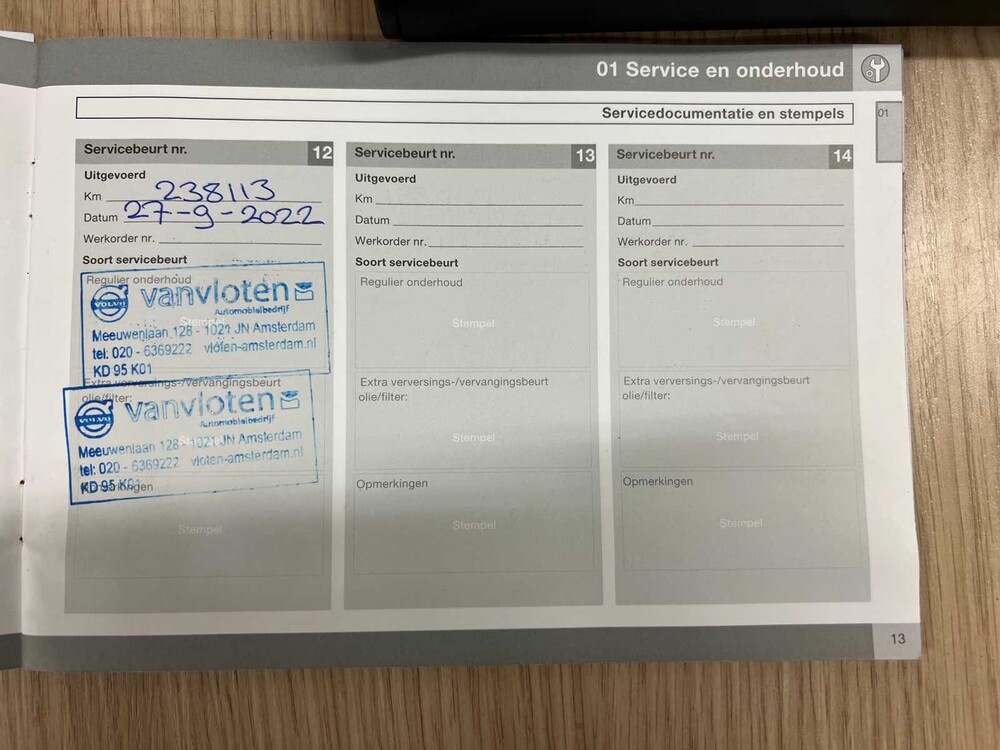 Volvo V60 1.6 T4 Summum 179hp 2011 (Original-NL), 13-RNR-3