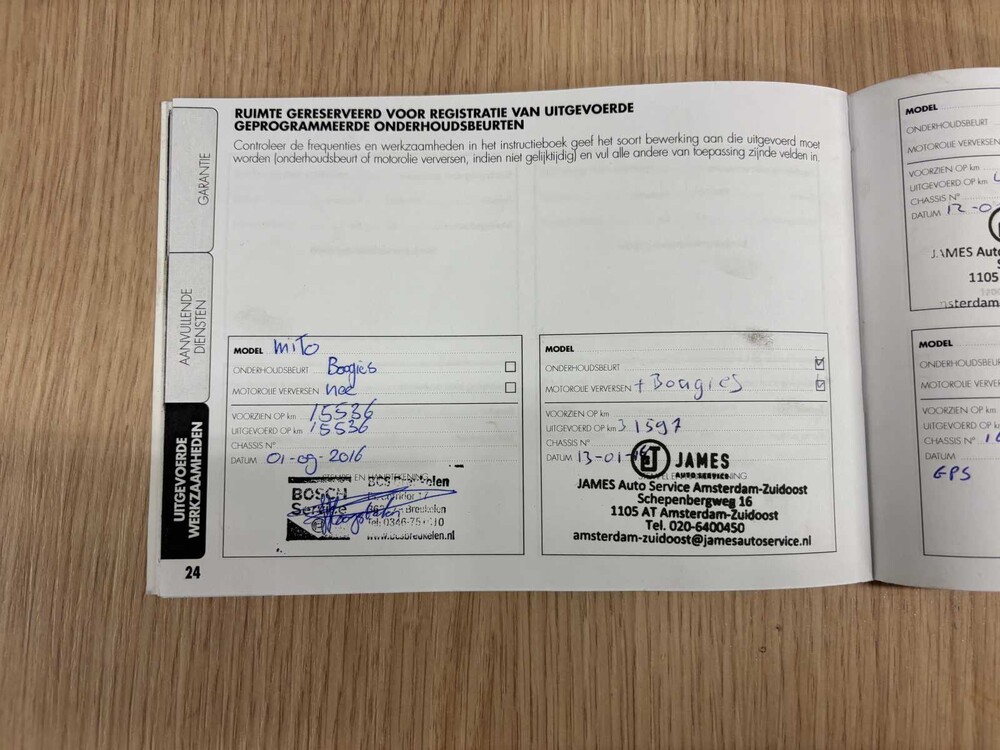 Alfa Romeo MiTo 0.9 TwinAir Exclusive 99PS 2016 (Original-NL), JP-734-P