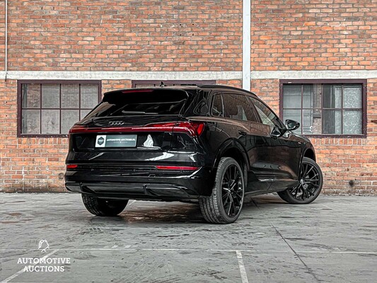 Audi e-tron 50 Quattro Launch Edition Black 71 kWh 313pk 2019 (Origineel-NL + 1e Eigenaar), H-970-BH