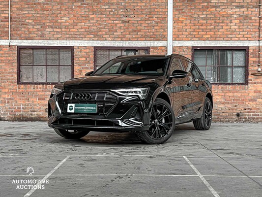 Audi e-tron 50 quattro launch edition black 71 kWh 313hp 2019 (original-NL + 1st owner), H-970-BH