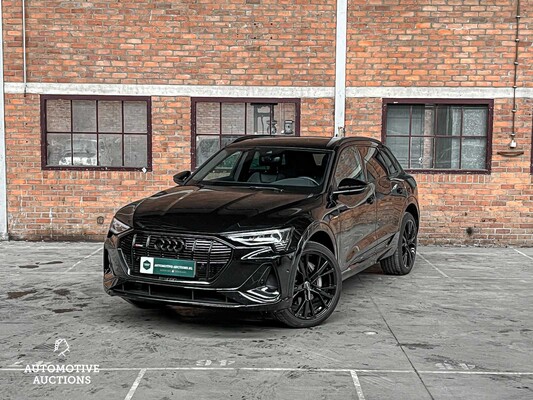 Audi e-tron 50 quattro launch edition schwarz 71 kWh 313PS 2019 (Original-NL + 1. Besitzer), H-970-BH