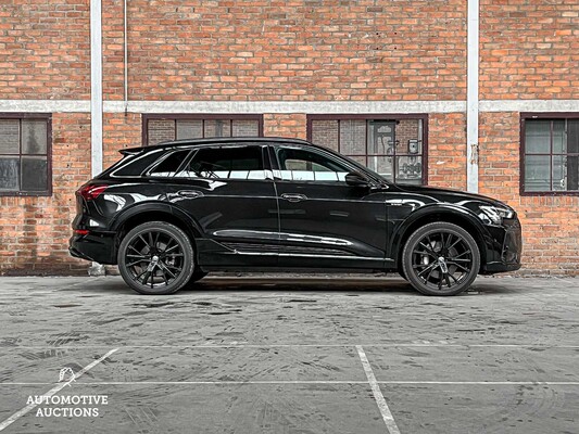 Audi e-tron 50 Quattro Launch Edition Black 71 kWh 313pk 2019 (Origineel-NL + 1e Eigenaar), H-970-BH