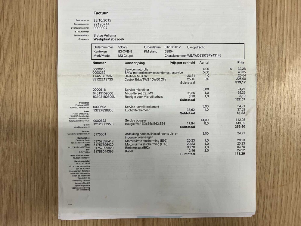 BMW M3 M DCT 4.0 V8 E92 420pk 2008 3-serie Coupé, 83-XVB-9 Youngtimer