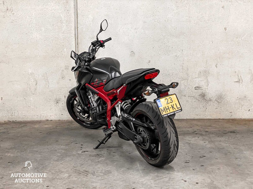 Honda CB 650 F ABS HRC Tricolor Tour 649hp 2017 Motorcycle (Original-NL), 23-MH-KL