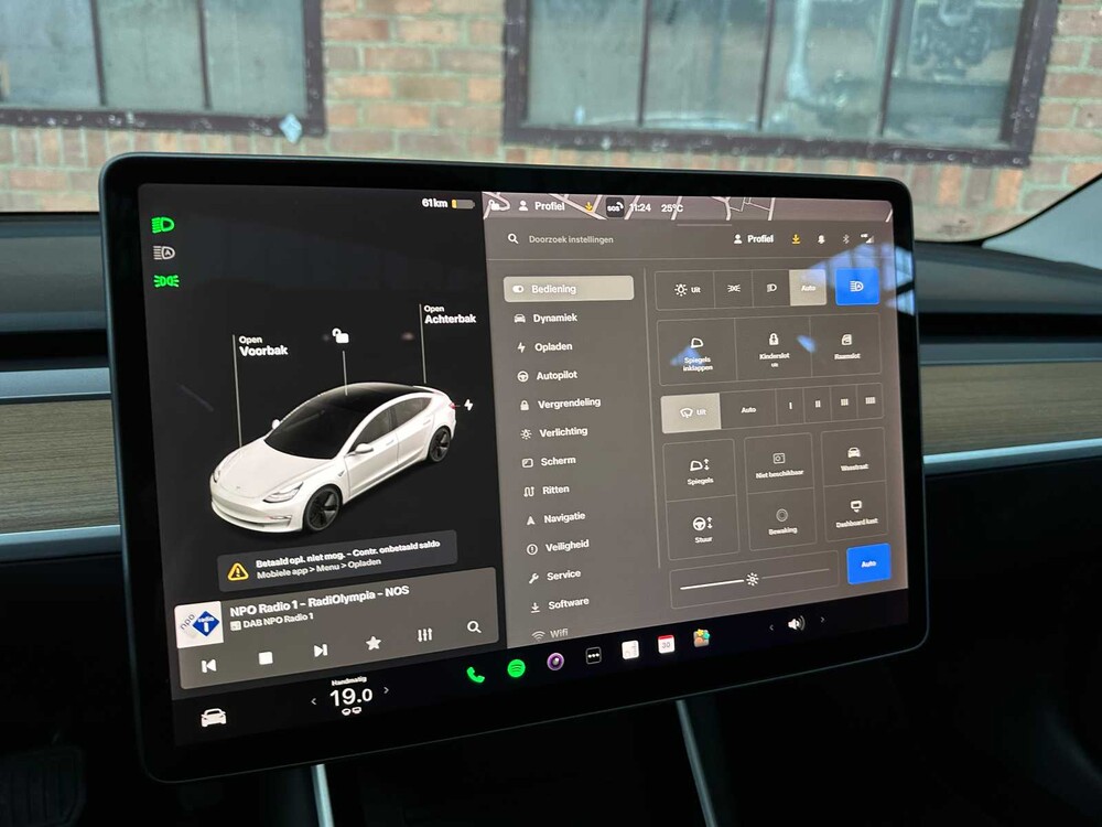 Tesla Model 3 Standard RWD Plus 60 kWh 238hp 2019 (Original-NL + 1st owner), G-555-DR