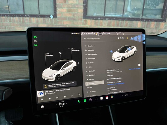 Tesla Model 3 Standard RWD Plus 60 kWh 238pk 2019 (Origineel-NL + 1e eigenaar), G-555-DR