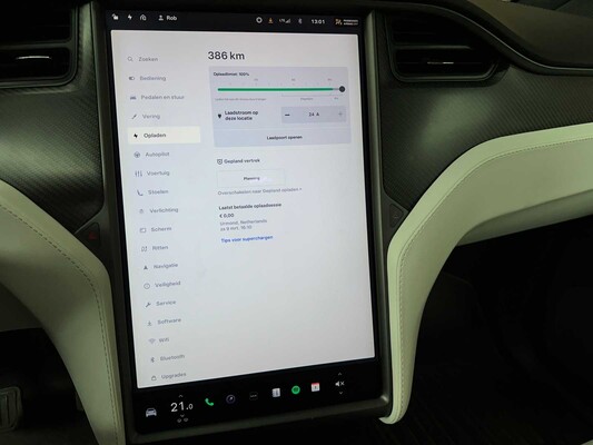 Tesla Model X 100D 6p 417hp 2018 (Original-UK), TP-972-V