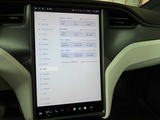 Tesla Model X 100D 6p 417hp 2018 (Original-UK), TP-972-V