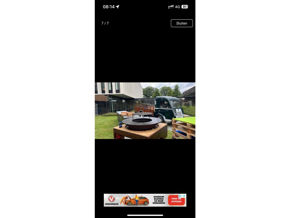 Renault Goelette R2060 FOOD TRUCK 1958 Classic Car Pickup Truck