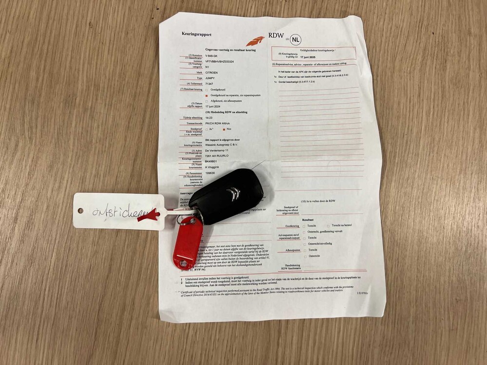 Citroen Jumpy 1.6 BlueHDI 95 Cl M 95hp 2017 (Original-NL) Commercial vehicle, V-848-GK