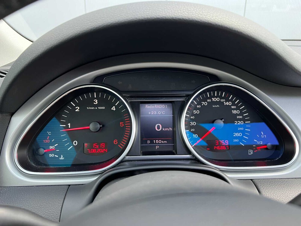 Audi Q7 3.0 TDI Quattro Pro Line + 7-seater (original-NL + 1st owner) 239hp 2009, 87-JJR-6