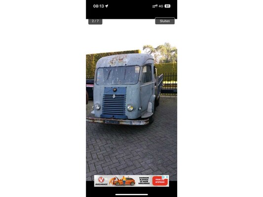 Renault Goelette R2060 FOOD TRUCK 1958 Classic Car Pickup Truck