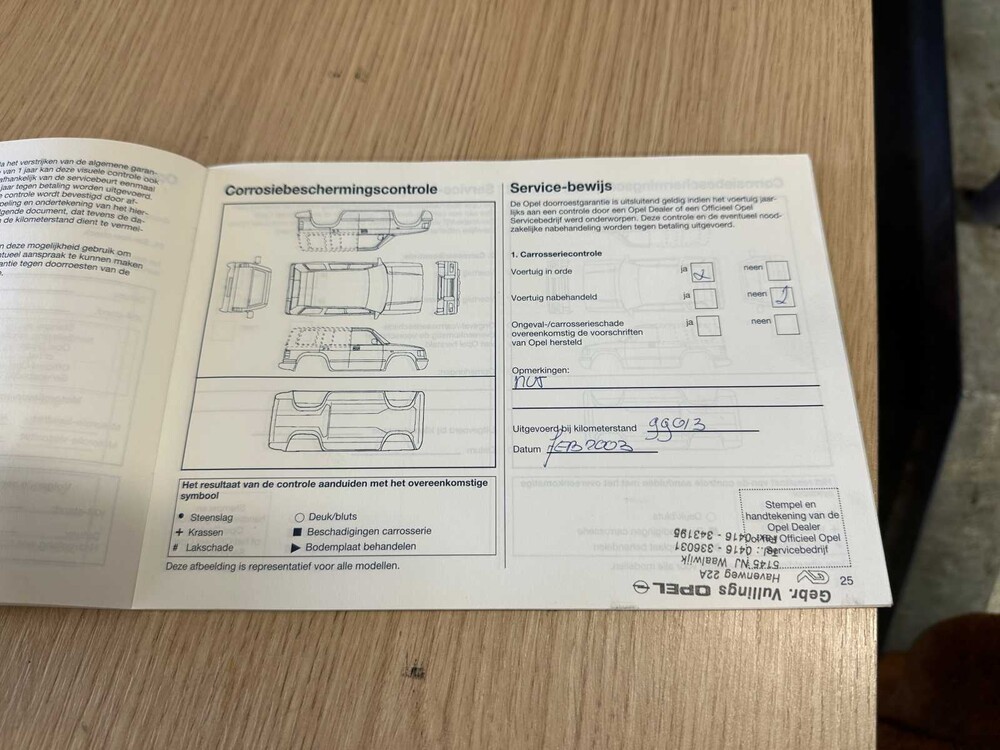 Opel Campo 2.5 DI Sports Cab 76PS 2001 (Original-NL) Nutzfahrzeug, 86-VT-KX