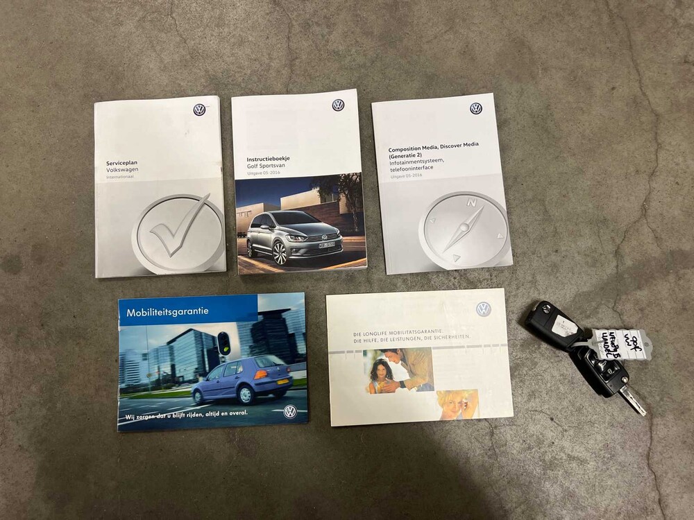 Volkswagen Golf Sportsvan 1.6 TDI Comfortline 110hp 2016, NF-489-S