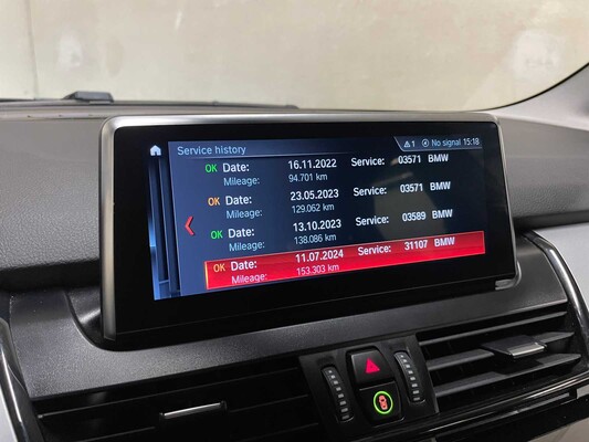 BMW 216i Active Tourer Executive Edition 2-Series 109hp 2021 (Original-NL+1st owner), K-062-JZ