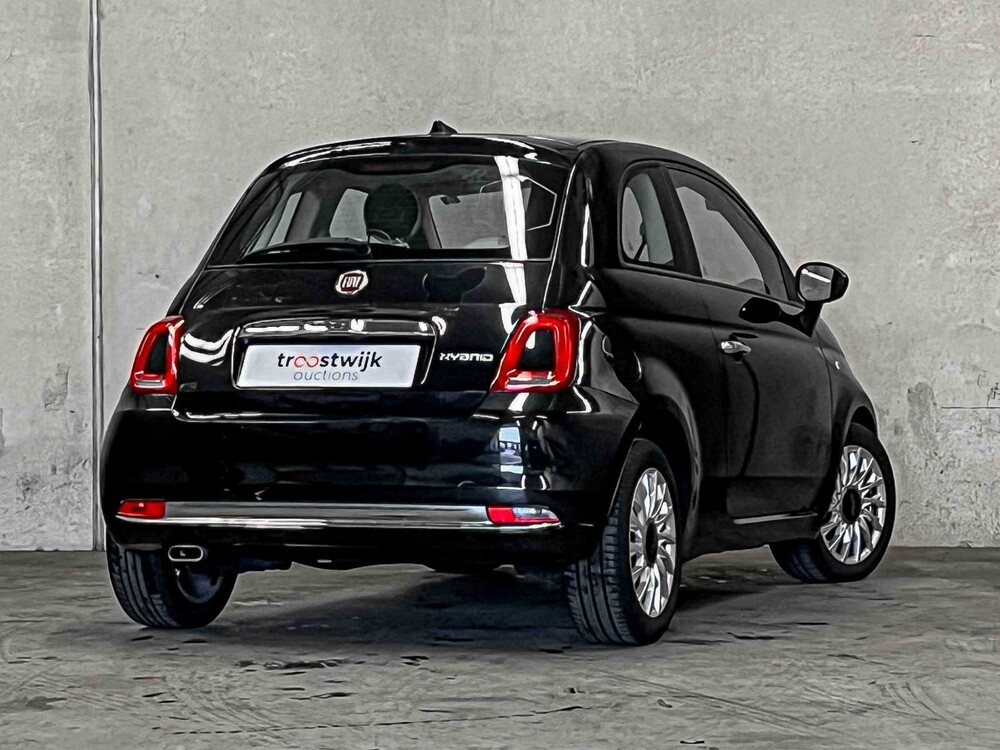 Fiat 500 1.0 Hybrid Lounge 69PS 2020 (Original-NL), J-701-PN
