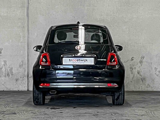 Fiat 500 1.0 Hybrid Lounge 69hp 2020 (Original-NL), J-701-PN