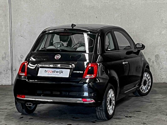 Fiat 500 1.0 Hybrid Lounge 69PS 2020 (Original-NL), J-701-PN