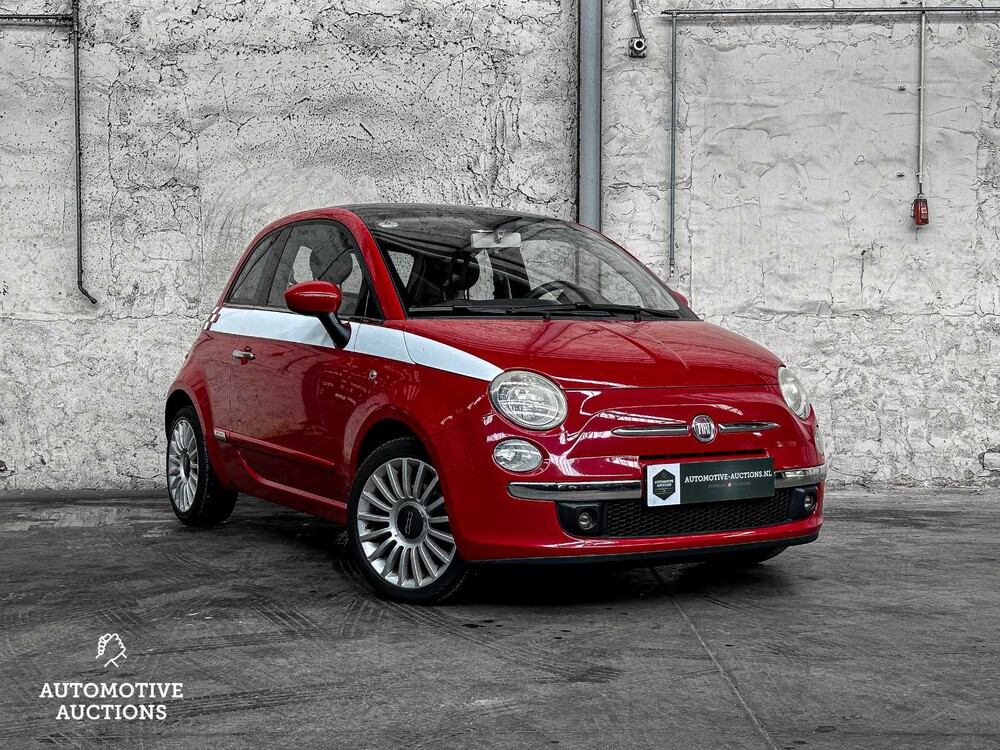 Fiat 500 1.4-16V Lounge 101PS 2007 (Original-NL), 77-XZ-SK