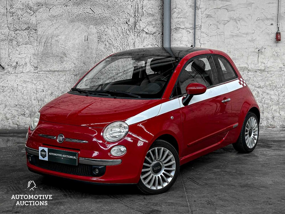 Fiat 500 1.4-16V Lounge 101PS 2007 (Original-NL), 77-XZ-SK
