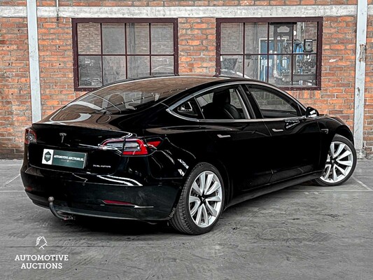 Tesla Model 3 Long Range AWD 75kWh 351pk 2019 (Origineel-NL + 1e Eigenaar), G-451-GG