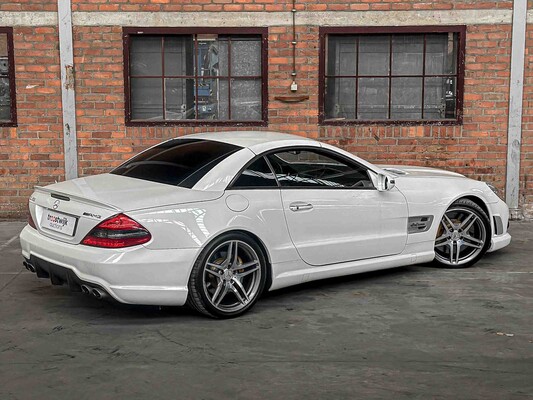 Mercedes-Benz SL63 AMG 525pk V8 Cabriolet -Youngtimer- 2009, X-712-HR