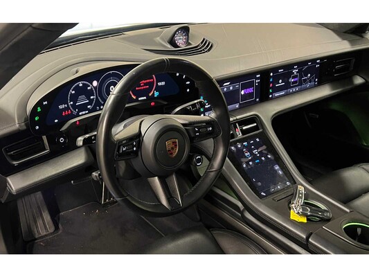 Porsche Taycan Turbo 93 kWh 625PS 2020 Sport-Chrono (Original-NL + 2. Besitzer) Sport Design, H-622-XK