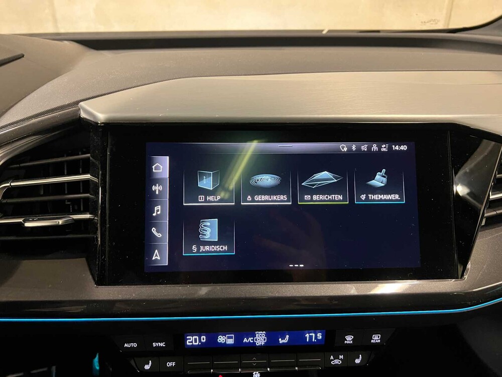 Audi Q4 Sportback E-Tron S-Line 50 Quattro Advanced Edition (BLACK-OPTIC) 77kWh 299pk 2021 (Origineel-NL), N-644-PH