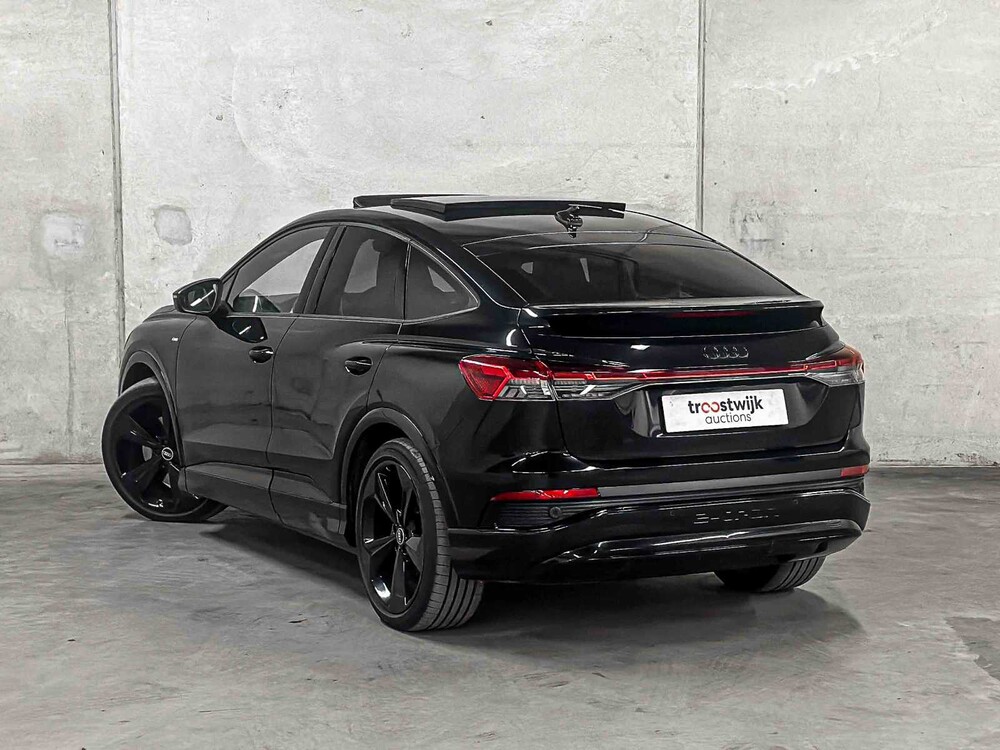 Audi Q4 Sportback E-Tron S-Line 50 Quattro Advanced Edition (BLACK-OPTIC) 77kWh 299pk 2021 (Origineel-NL), N-644-PH