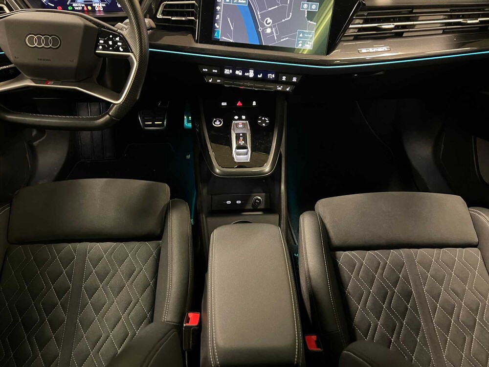 Audi Q4 Sportback E-Tron S-Line 50 Quattro Advanced Edition (BLACK-OPTIC) 77kWh 299pk 2021 (Origineel-NL), N-644-PH
